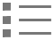 list view icon